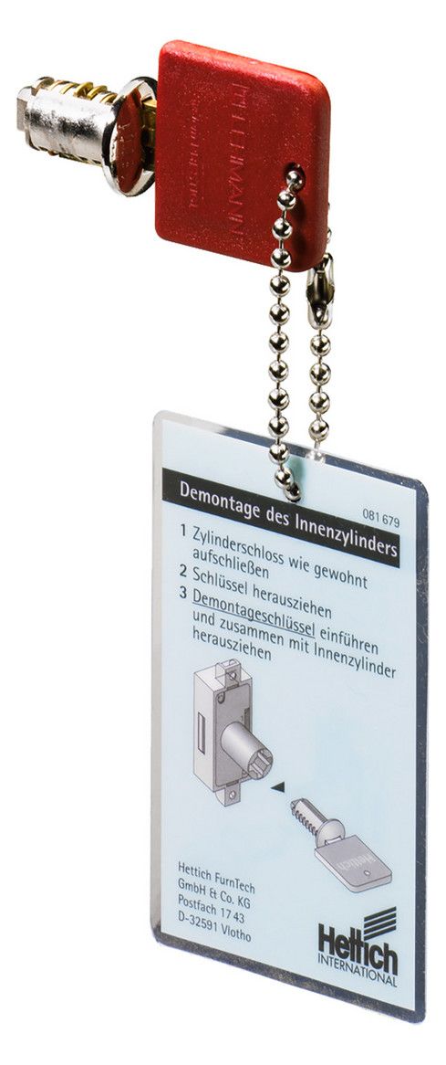 HETTICH Demontageschlüssel PR 2000