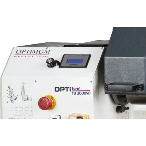 Leit- und Zugspindel-Drehmaschine Optimum OPTIturn TU 3008VB