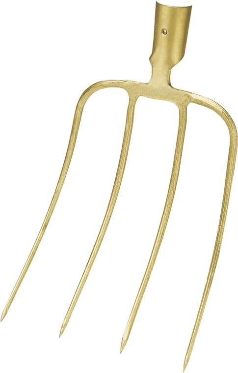 IDEAL-Dunggabel 4 Zinken (Nord) gold