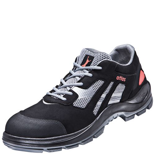 Atlas BIG SIZE 2005 Sicherheitshalbschuh S1P, Schwarz, Gr. 53, Weite 10