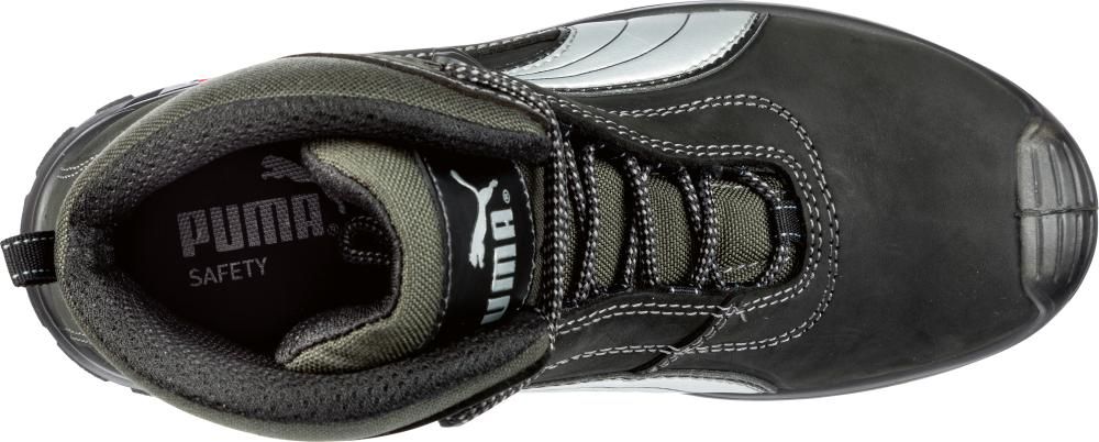 Stiefel 630210, S3,Gr.41,schwarz/silber Puma