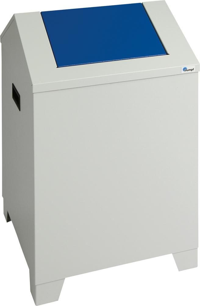 Putzwollkasten ca.73 l 655x410x405 mm grau/blau stumpf