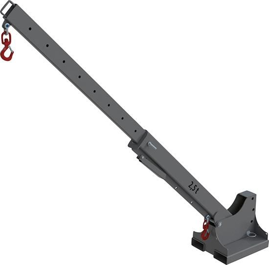 Teleskop-Lader KTH 2,5 lackiert, Mausgrau 2200x540x560mm