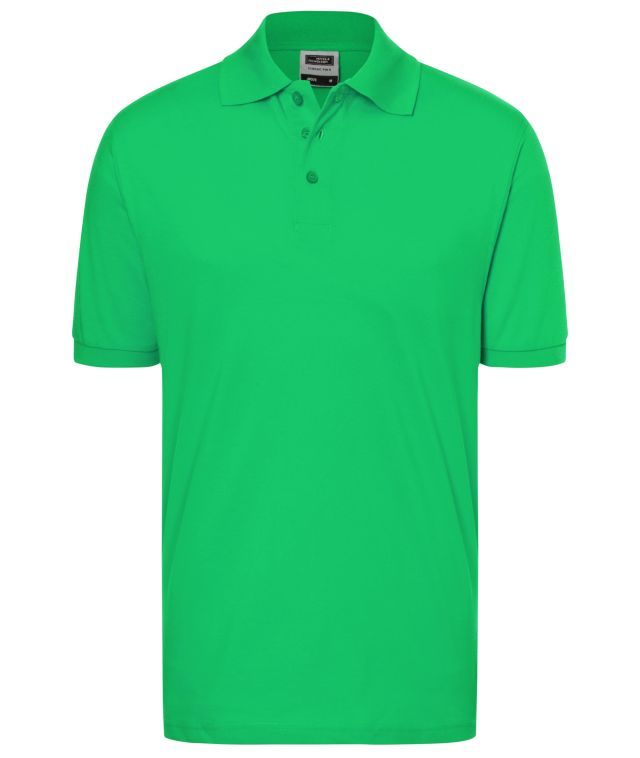 Classic Polo Hochwertiges Polohemd mit Armbündchen grün, Gr. 3XL