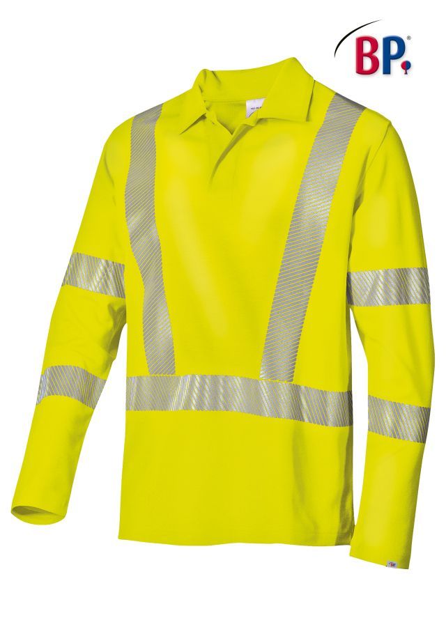 BP® Warnschutz-Langarmpoloshirt