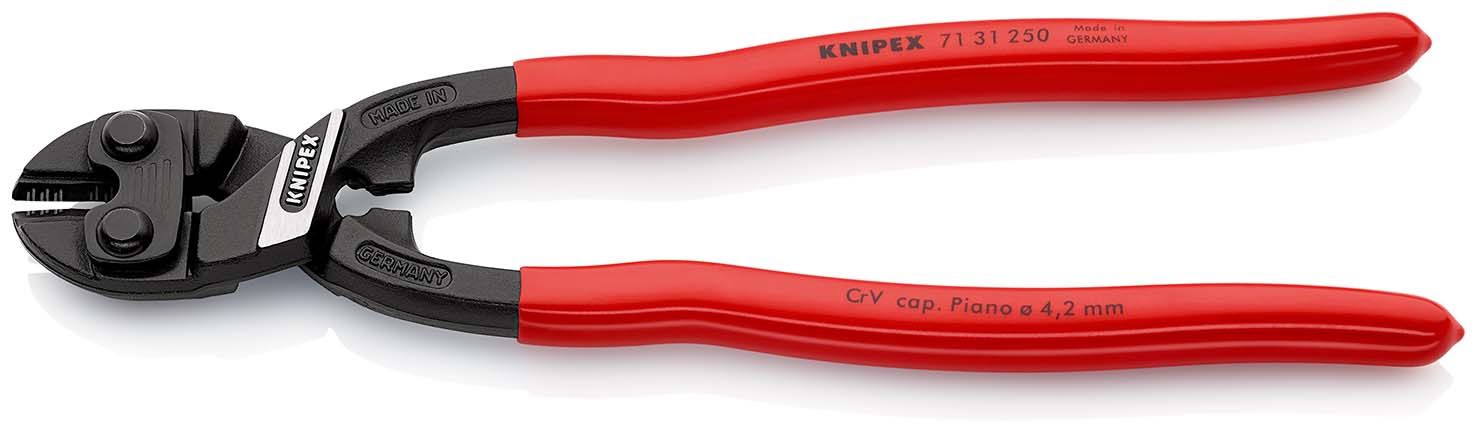 KNIPEX CoBolt® XL Kompakt-Bolzenschneider mit Kunststoff überzogen