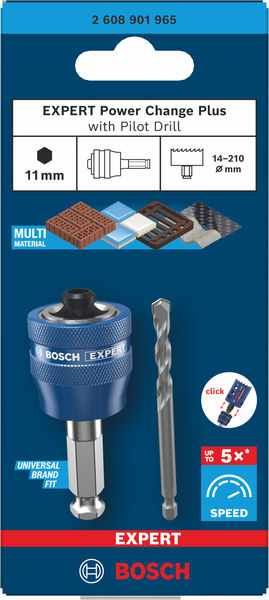 EXPERT Power Change Plus mit Zentrier, Ø8,5 x 60 x 105 mm, 2-tlg.