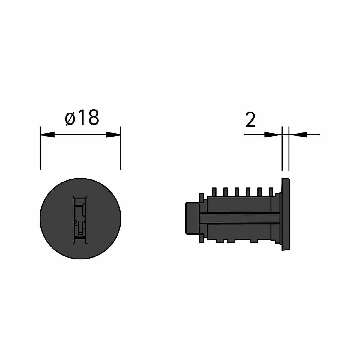 Innenzylinder Z42 18003