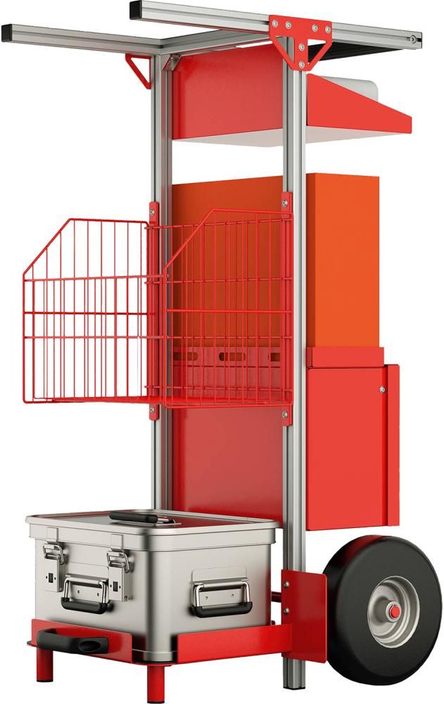 SafeCaddy "Erste Hilfe" mit Beladung SafeCaddy Erste Hilfe mit Beladung