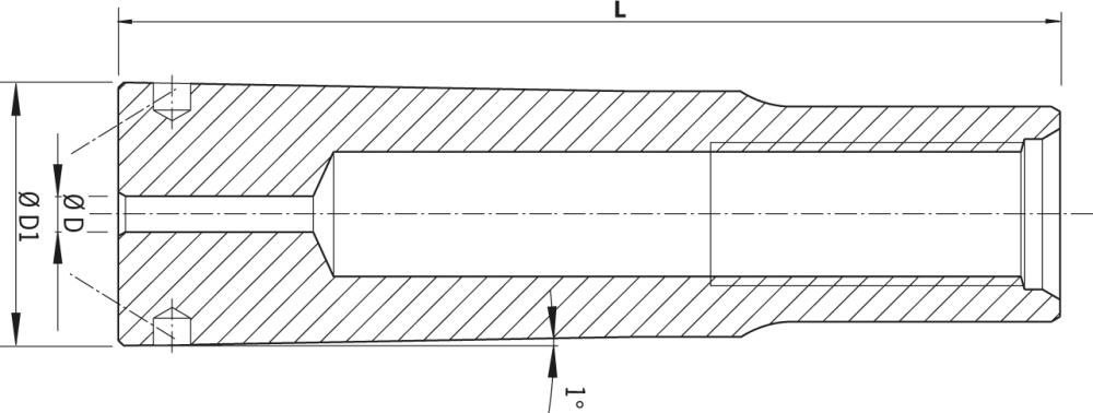 Spannzange HG 01 2mm HAIMER