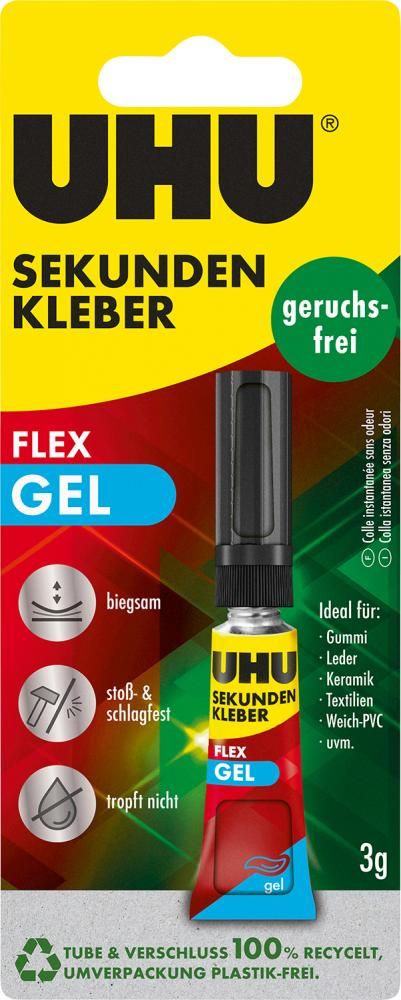 Sekundenkleber SUPERFLEX GEL 3g