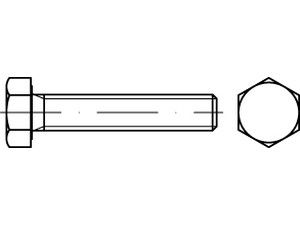 ART 83933 Hex cap screws Grade 5 5/8 - 11 UNC x 1 3/4 (45 mm) S
