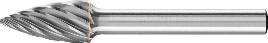 Frässtift HM Spitzbogenform 1020 rostfrei 6mm 10x20mm Pferd