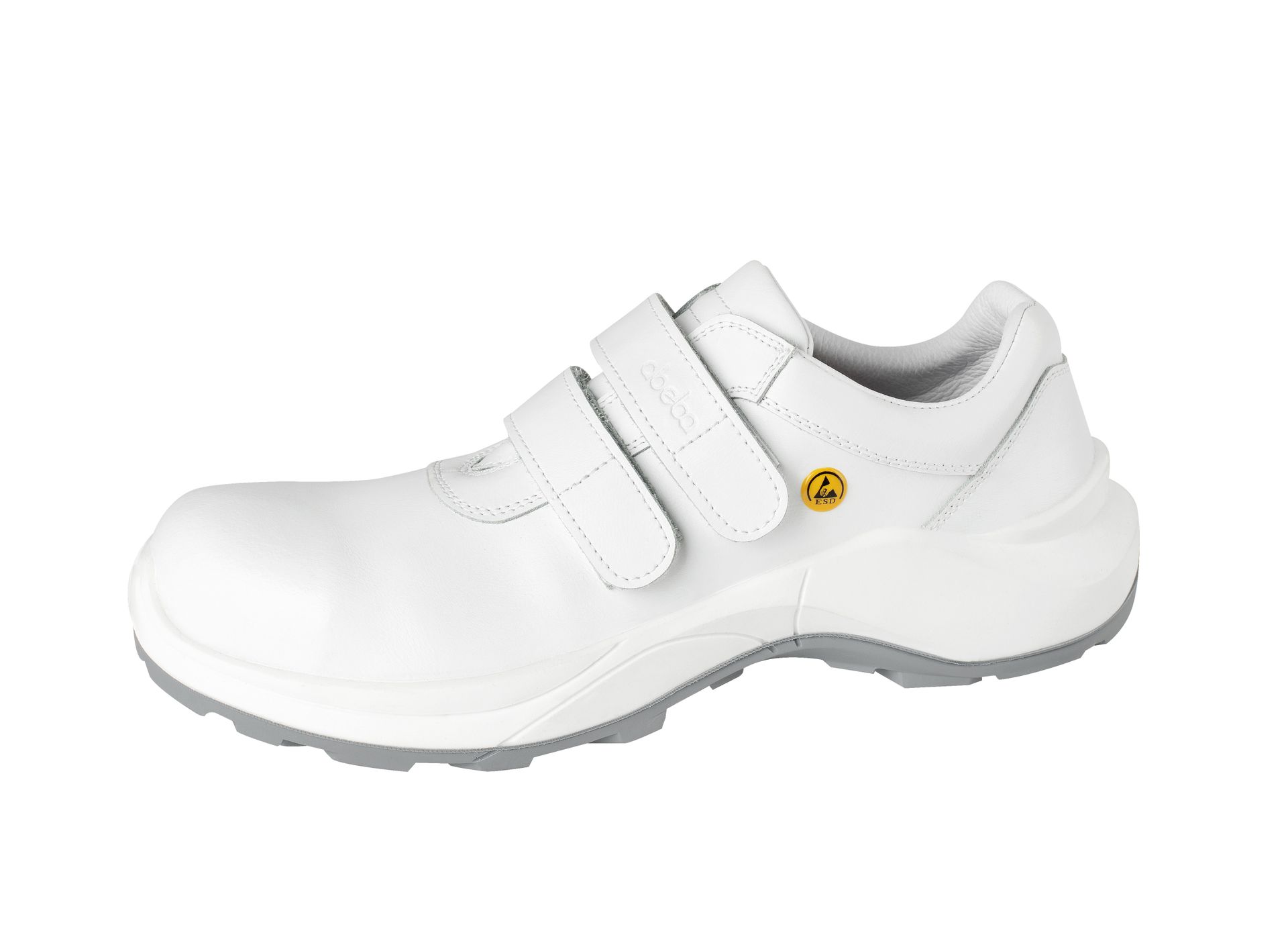 Abeba Food Trax Klettverschluss Sicherheitshalbschuh S3, Weiß, Gr. 42