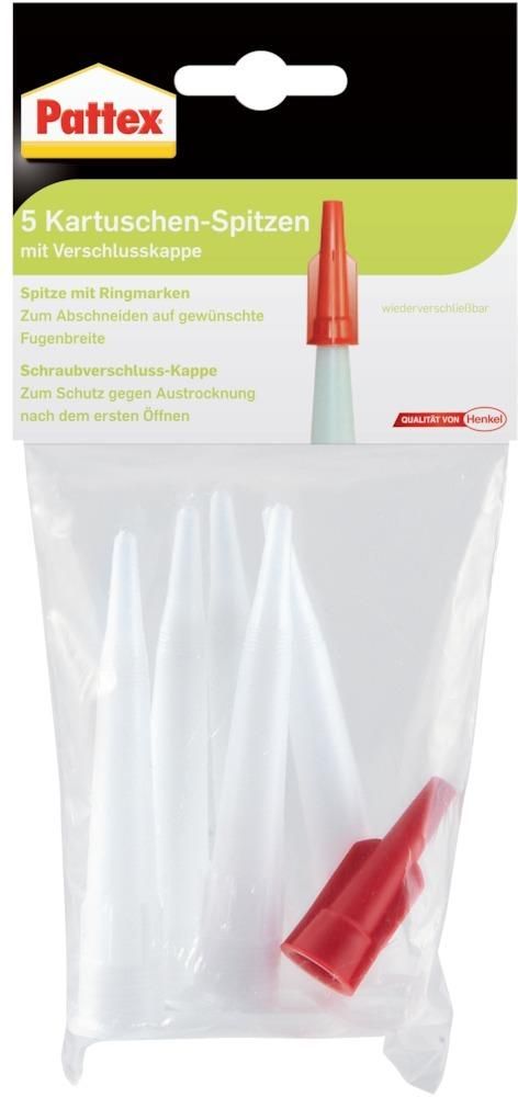 PATTEX Kartuschenspitzen Beutel (5 Stück)