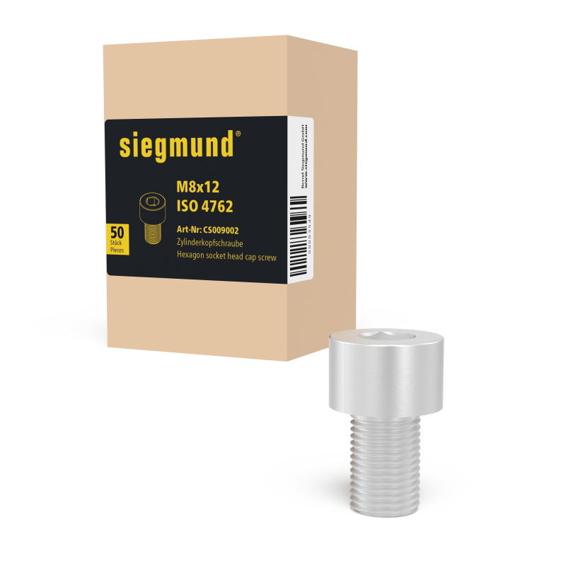 Set Schrauben M8x12 50er Pack