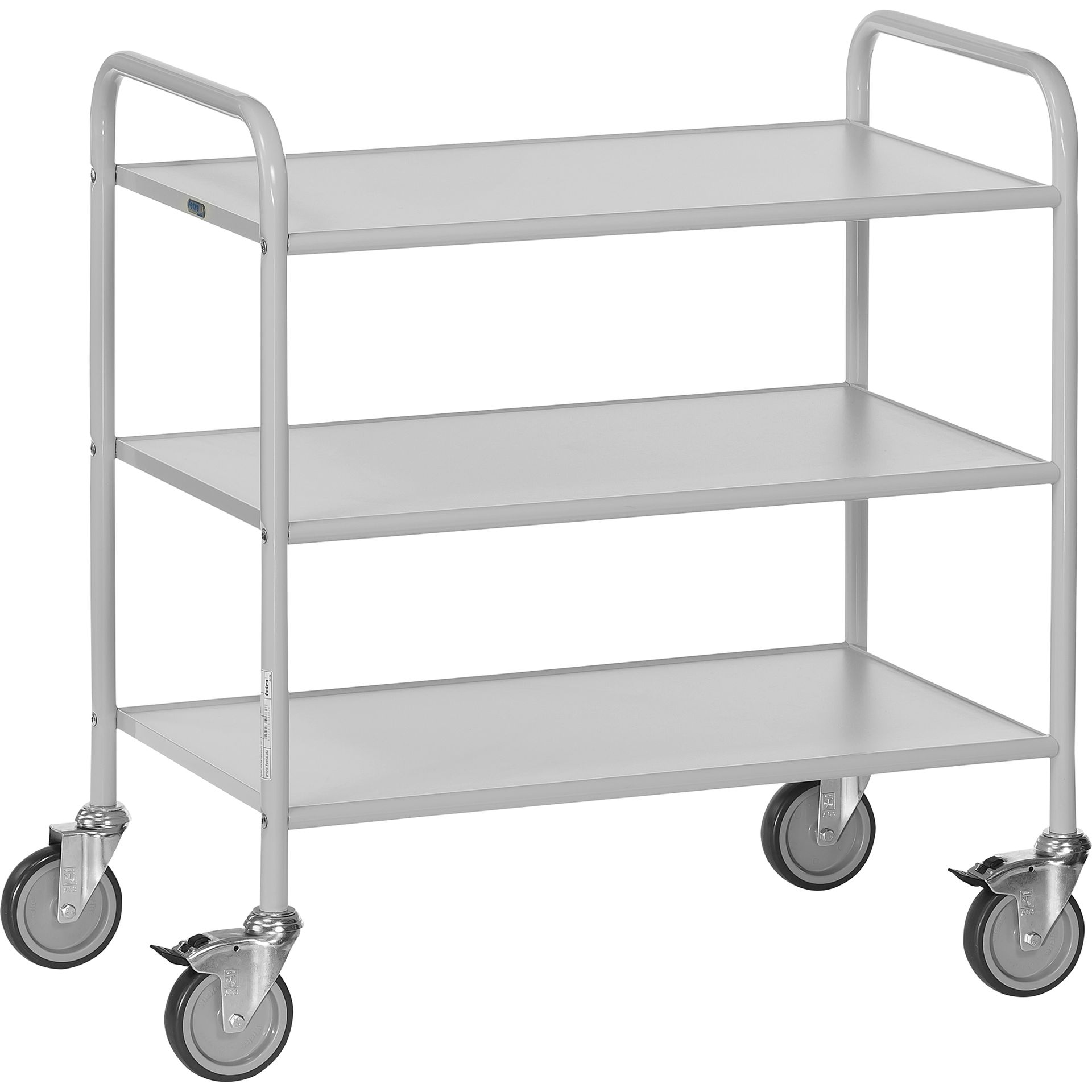 Bürowagen Ladefläche 800x500mm 3Böden gr