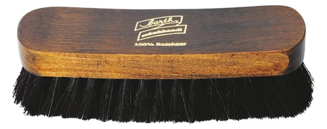 Schuhbürste: Holz-Glanzbürste