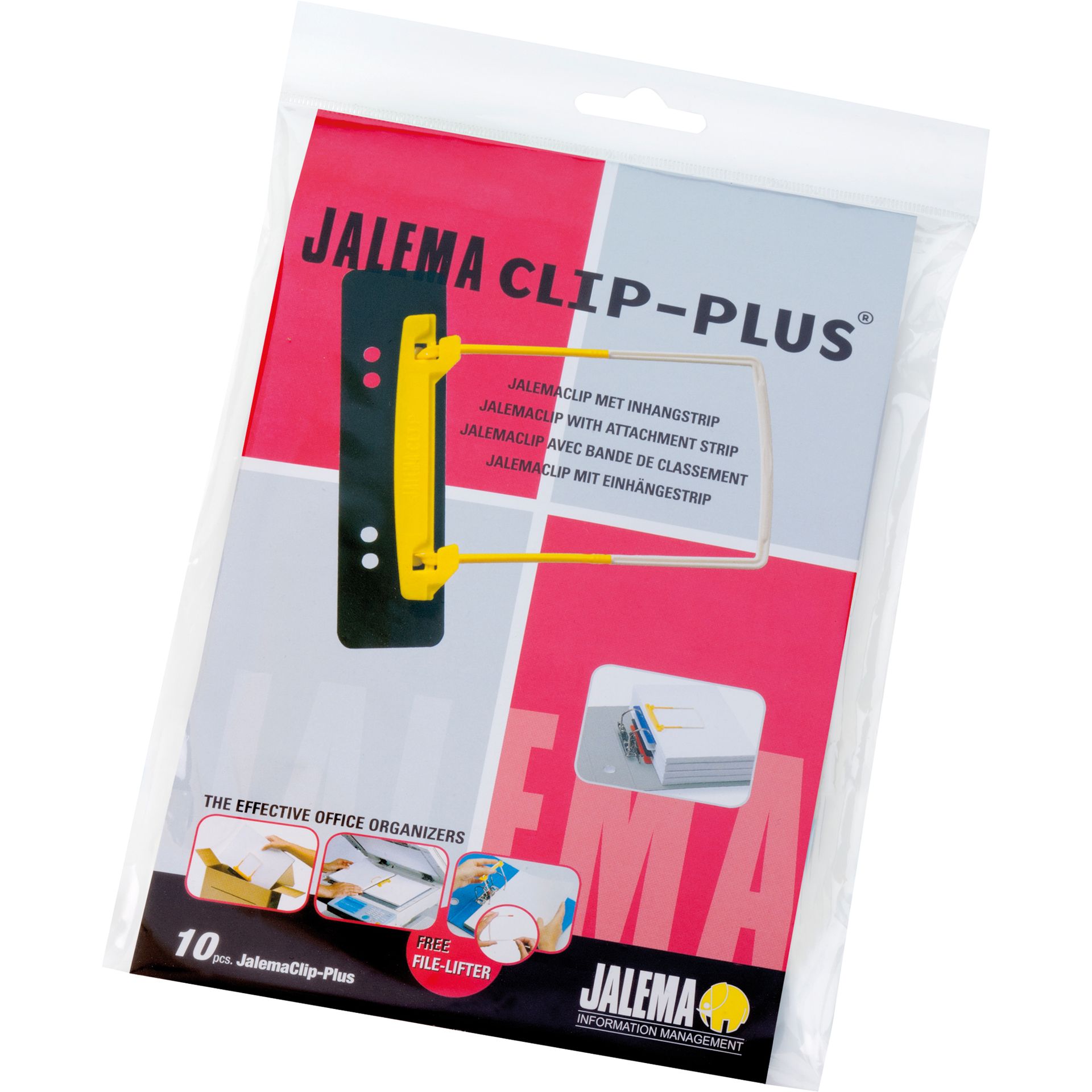 Abheftbügel Plus gelb/weiß 10 St./Pack.