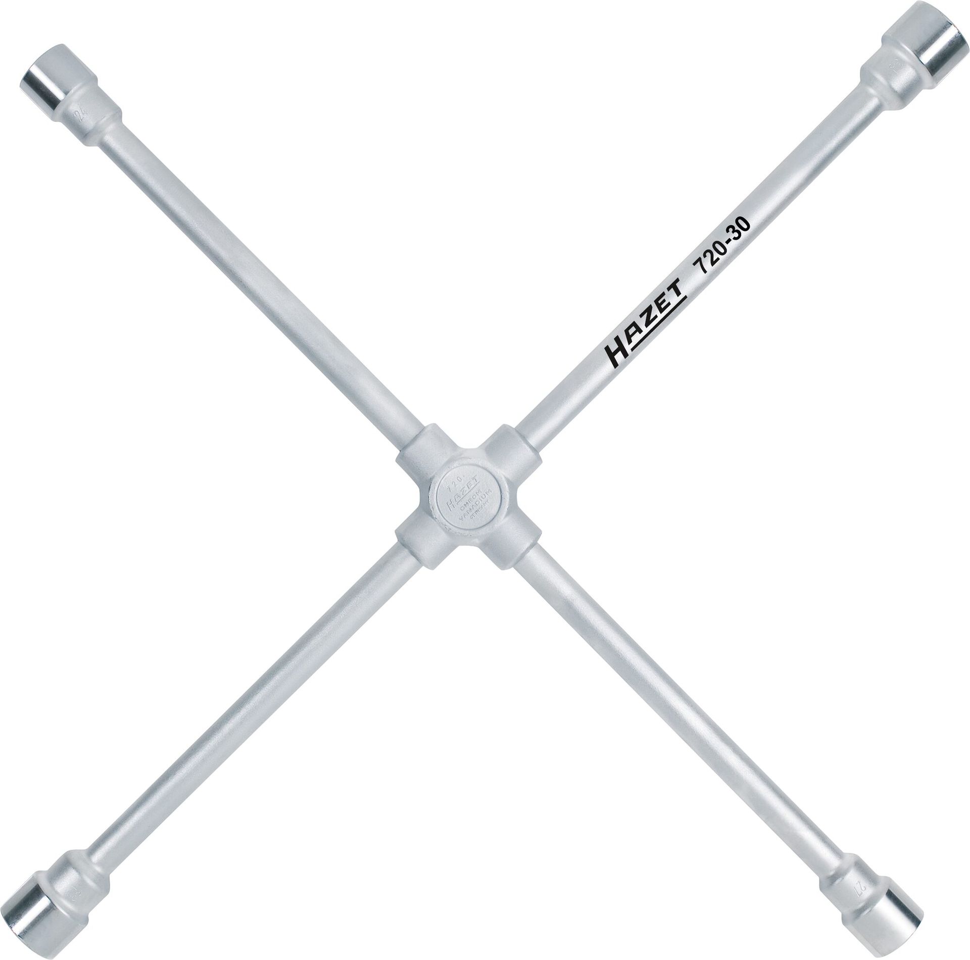 Kreuzschlüssel 750mm 6-kant 24x27x30x32mm Hazet