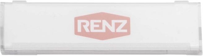 RENZ Namensschildabdeckung für Tastenmodul