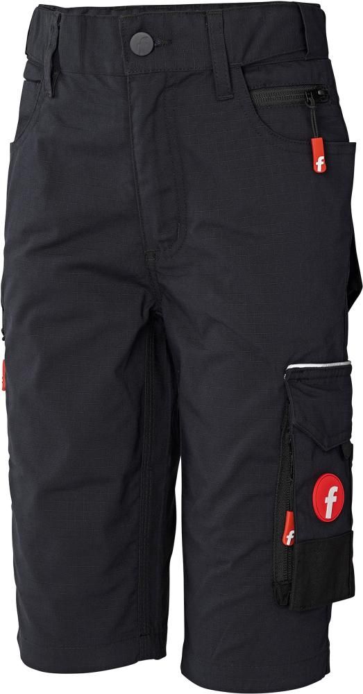 Kids-Bermuda Performance schwarz/lime Gr. 110-116 FORTIS