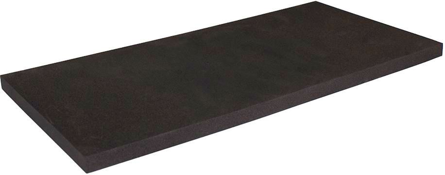 Ersatzbelag Zellgummi 140x280x10 mm schw. Kronen