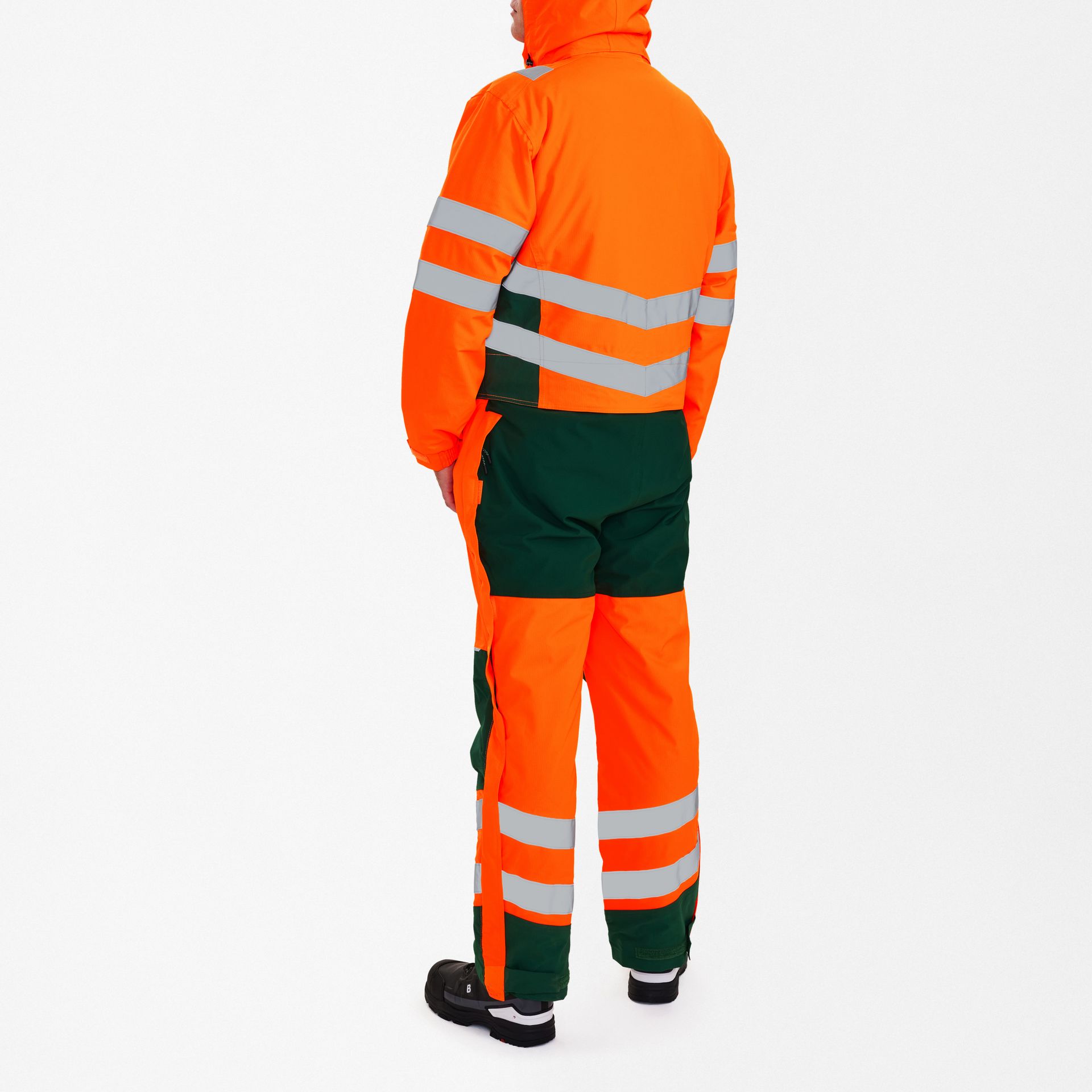 Safety Winteroverall Orange/Grün, Gr. L