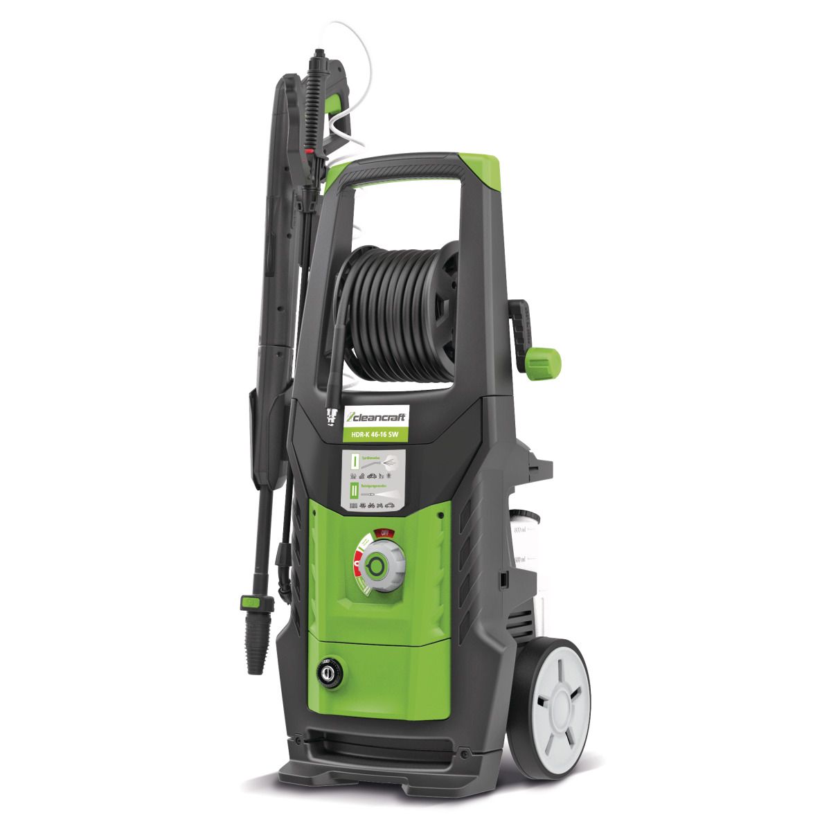 Kaltwasser-Hochdruckreiniger Cleancraft HDR-K 46-16 SW