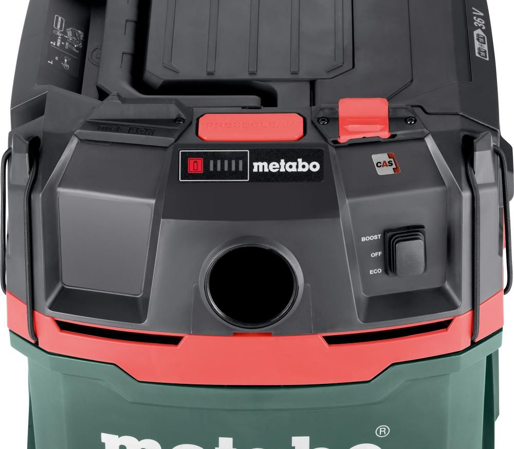 Akku-Sauger solo AS 36-18 L 20 PC Metabo ohne Akku ohne Ladegerät Karton