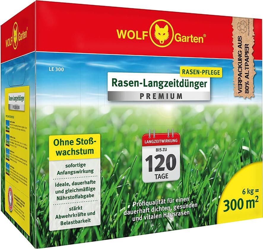 Rasen-Lanzeitdünger 6kg LE 300 Premium