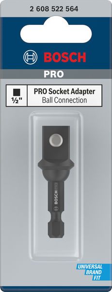 Bosch PRO Socket Adapter mit Kugelverbindung