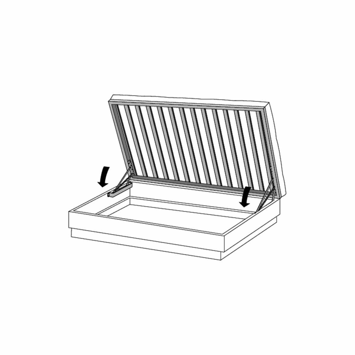 Klapp Fix Springaufbeschlag