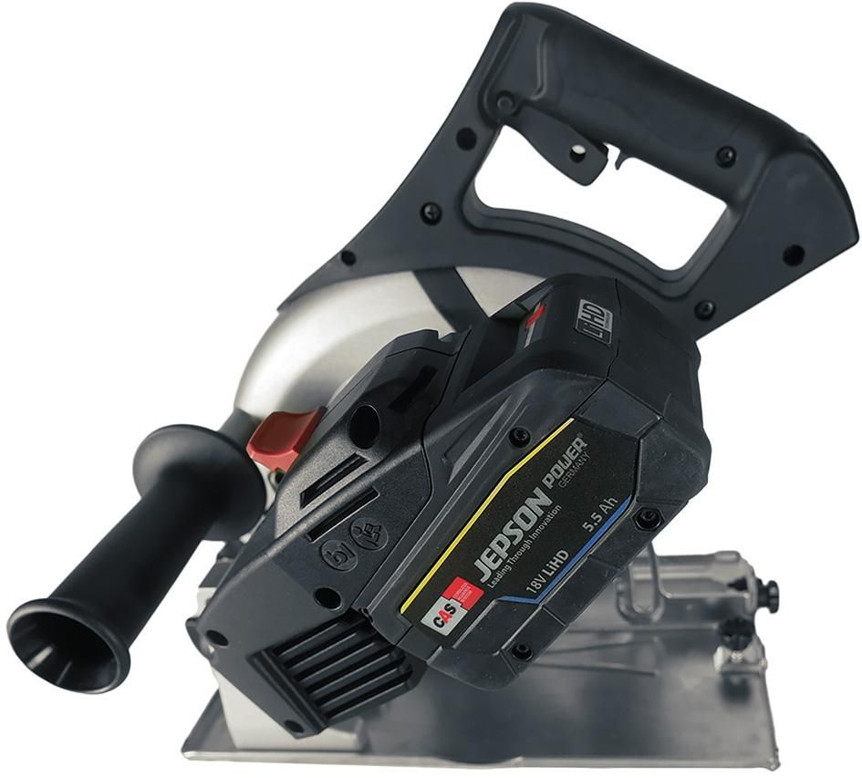 Akku-Metallhandkreissäge Hand Dry Cutter 8203E 18V, 5,5Ah, 99Wh D=203mm 48Z Jepson
