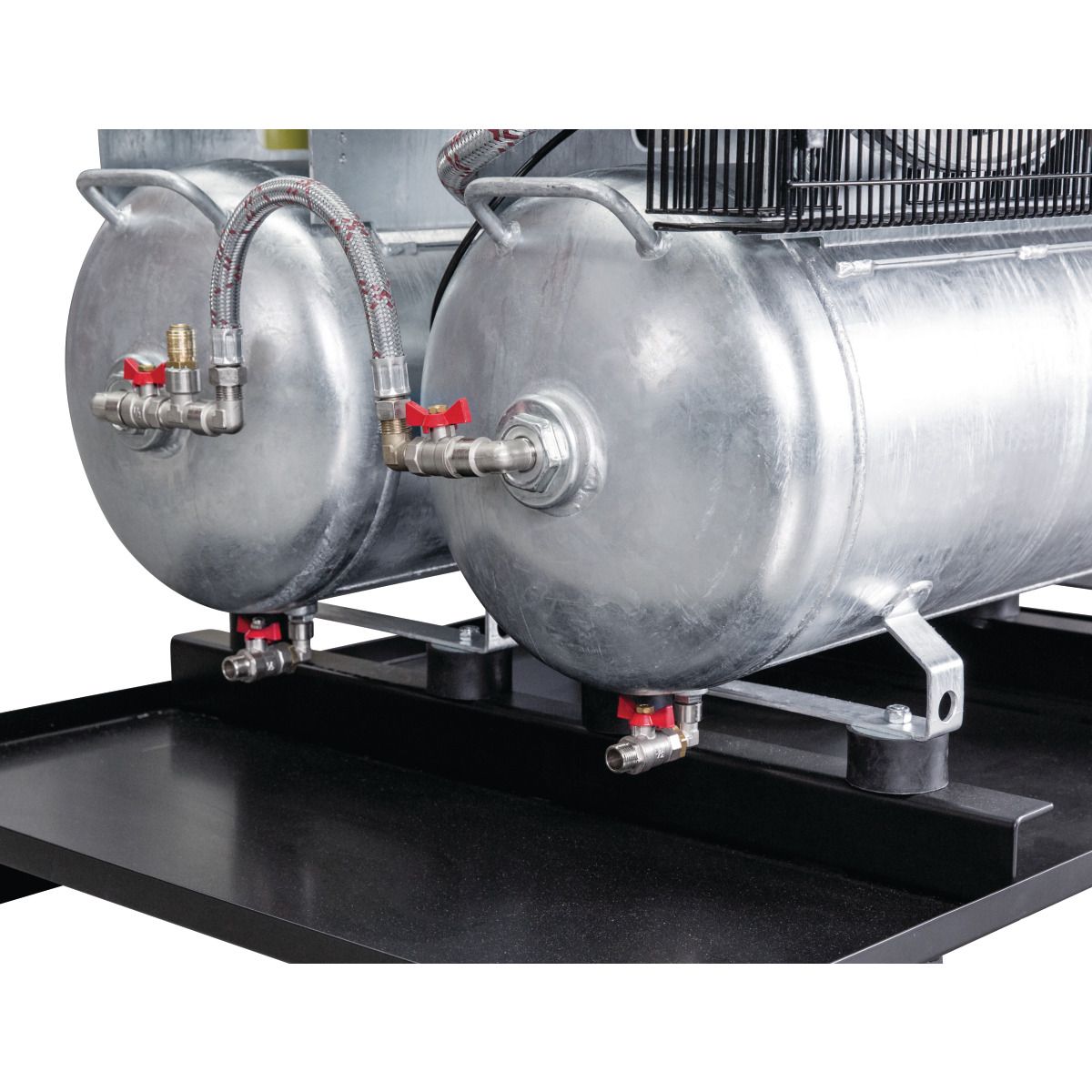 Stationärer Kolbenkompressor Aircraft AIRPROFI DUO 703/2x75/13