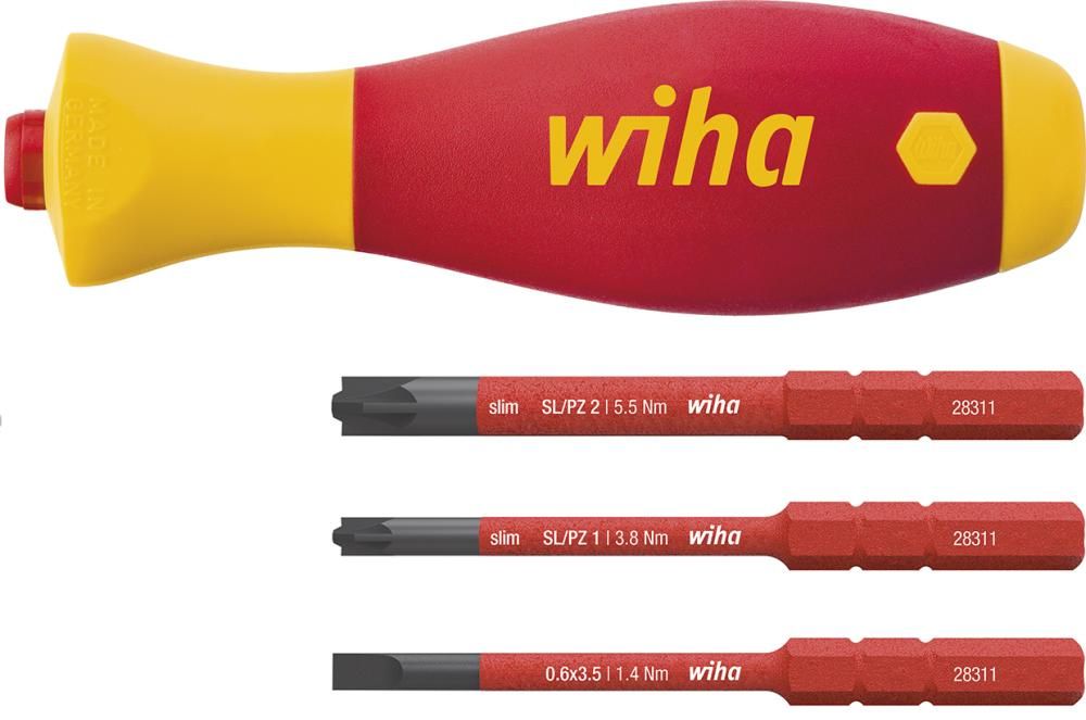 Schraubendreher Set VDE 4tlg. SoftFinish Wiha