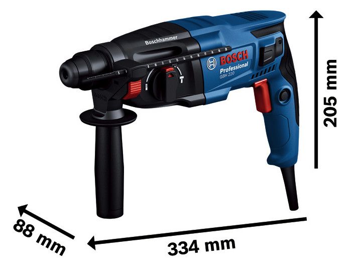 BOSCH Bohrhammer im Handwerkerkoffer