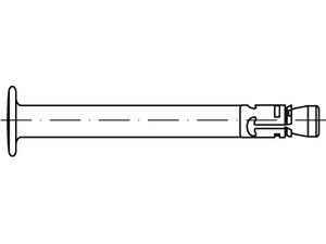 ART 88546 FISCHER-Nagelanker m. Nagelkopf FNA II 6 x 25/ 5 S