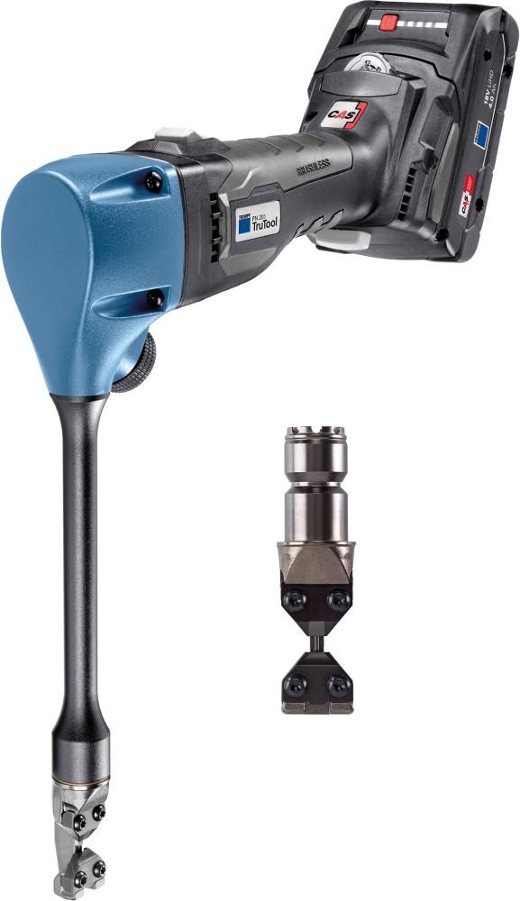 Akku Profilnibbler TruTool PN 200 Set Trumpf2x18,0V 4,0 Ah Ladegerät Trumpf-Box
