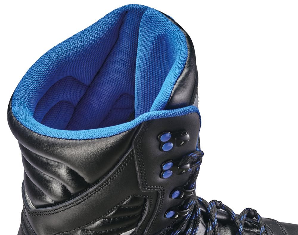 Hochstiefel TORGAU Schwarz/blau, S3S SR ESD Gr. 47 CRAFTLAND