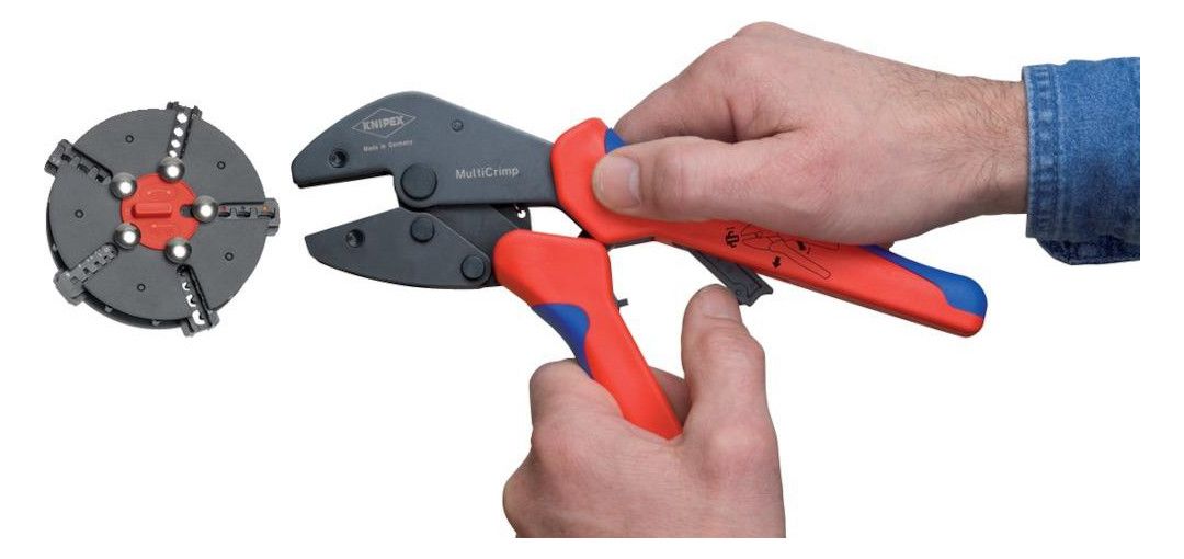 KNIPEX Crimpsystem, "MultiCrimp3"