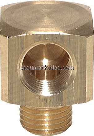 90°-Winkel G 3/8"(IG)-G 3/8"(AG), Messing