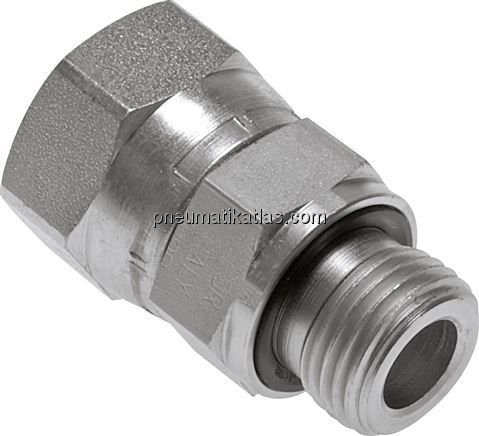 ORFS-Einschraubverschraubung UN 11/16"-16(IG)-G 1/4"