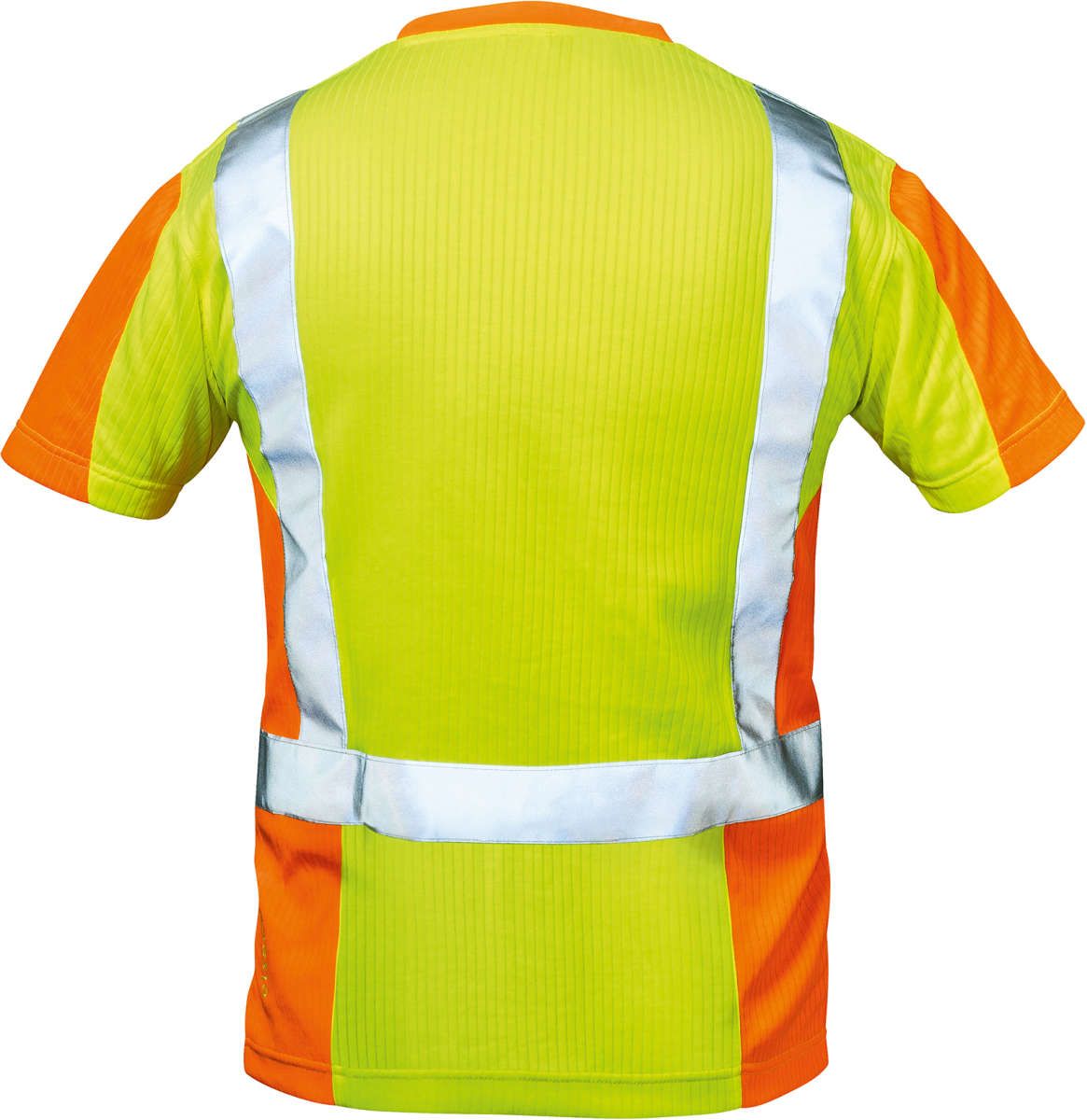 Warn-T-Shirt Utrecht, Gr. L, gelb/orange