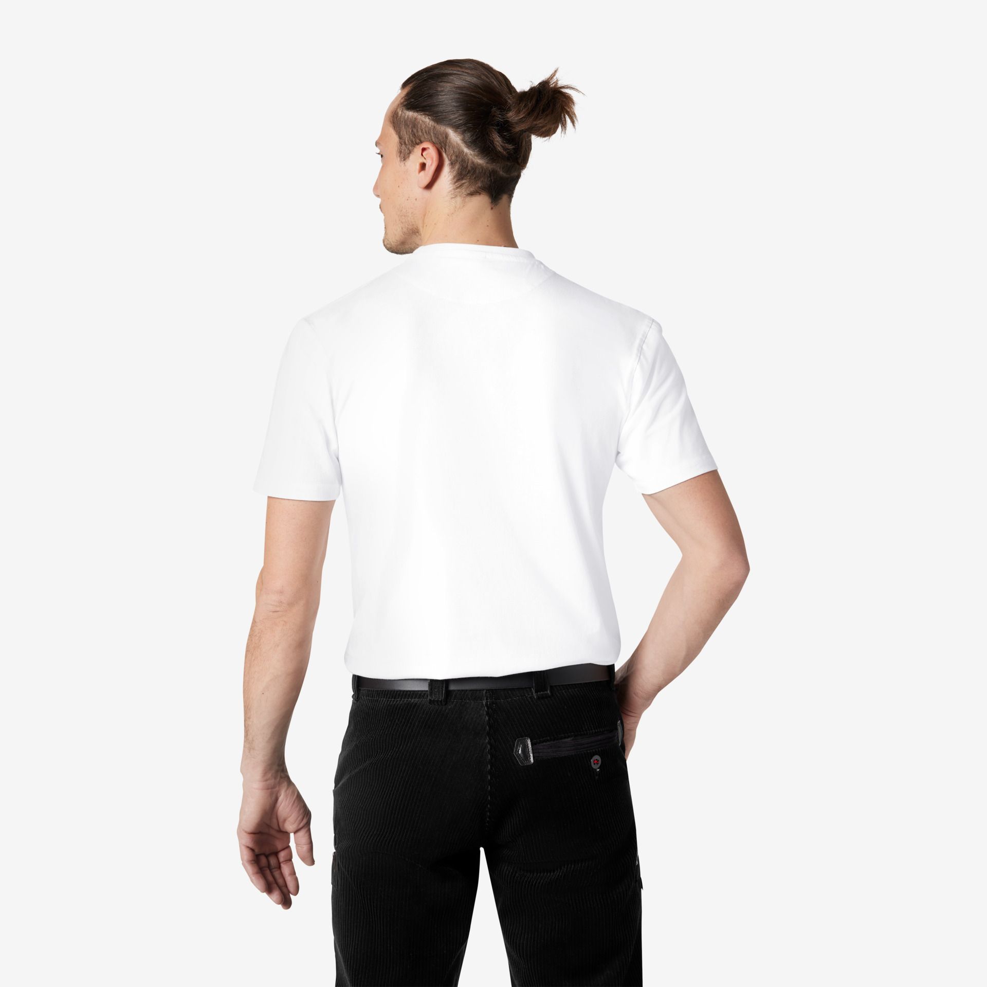 FHB Zimmermann T-Shirt KLAAS mit Zunftzeichen weiß - Gr. 3XL