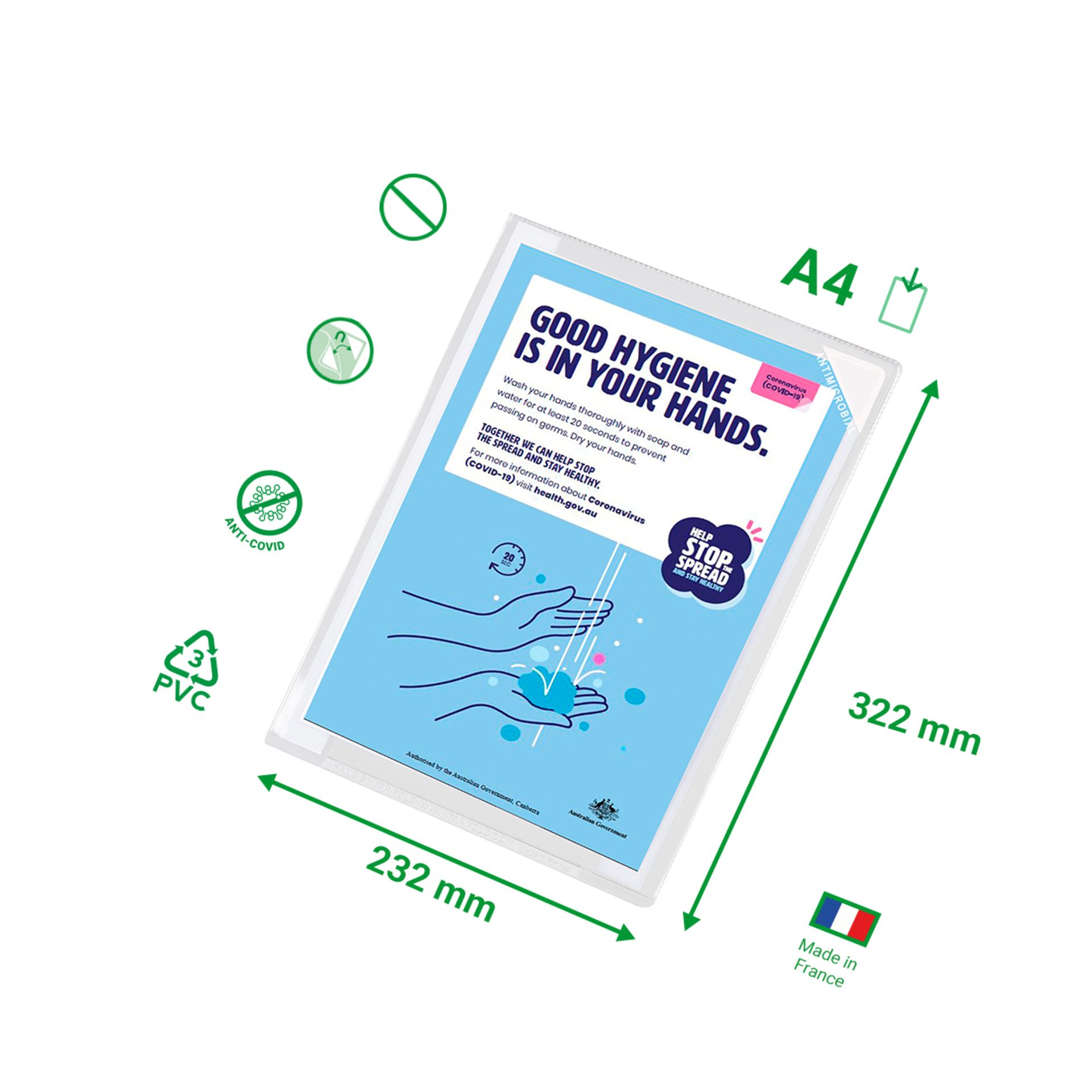Sichthülle KANG Easy Clic 25St