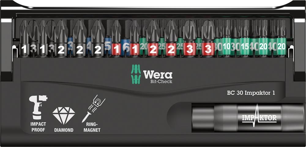 Bit-Satz Bit-Check 30 Impaktor 1 Wera