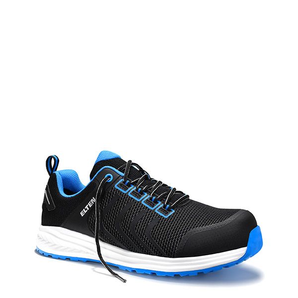 Sicherheitshalbschuh LIVAS black-blue Low ESD S1PL, Gr. 38