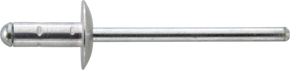 Mehrbereichs-Blindniet Alu/Stahl Großkopf 4x10mm GESIPA PolyGrip