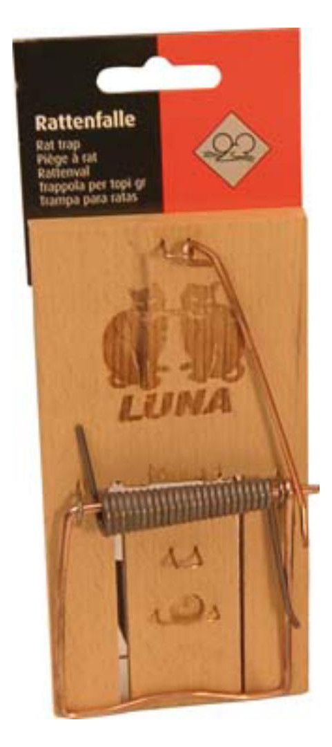 LUNA Rattenfalle aus Buchenholz